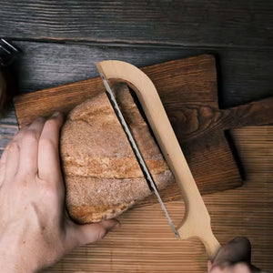 Bread Cutter Wooden Sourdough