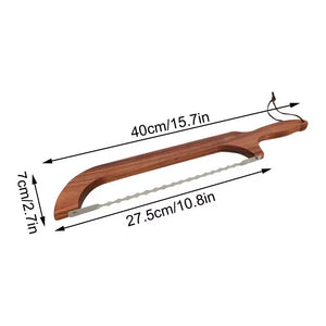 Bread Cutter Wooden Sourdough